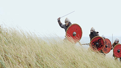 Ежегодный фестиваль в деревне викингов Кауп